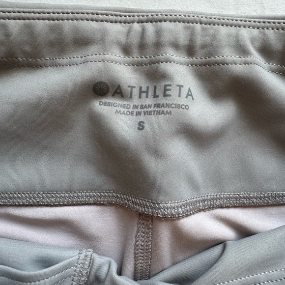 Athleta Laser Cut Mauve Ombré Leggings - Picture 15 of 17